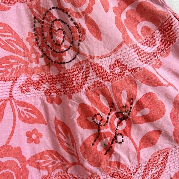 Burning Torch floral flare midi skirt 6 - Picture 6 of 9